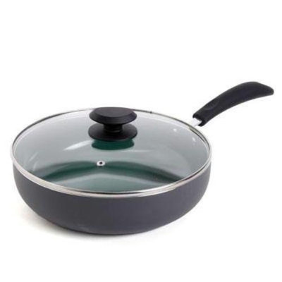 Gibson GH 3.5QT Saute Pan Grn Ceramic