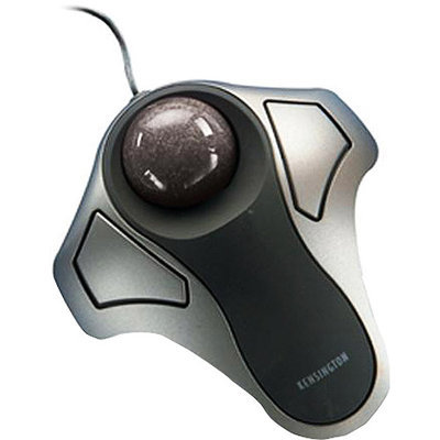 Kensington KMW64327 Orbit Optical Trackball, Black & Silver