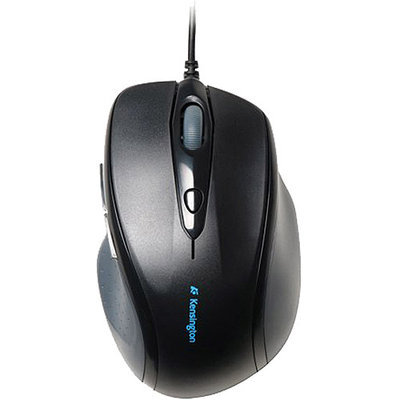 Kensington Pro Fit Wired Full-Size Mouse, Black