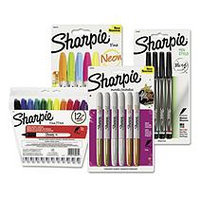 SANBNDM3P1 - Sharpie Fine Point Permanent Markers - Bundle One