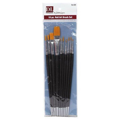 Burmax Pro Nail Art Brush 10 Piece Set