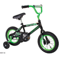 Chitech Dynacraft Magna Gravel Blaster Boy's Bike (12-Inch, Green/Black)