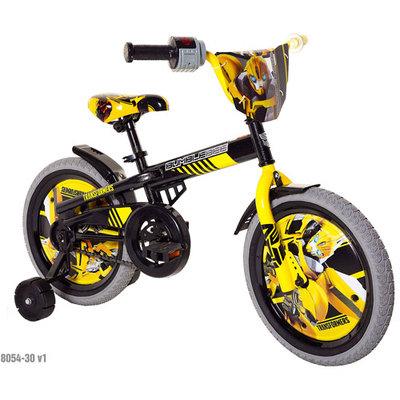 Chitech Transformers Boy's Bumblebee Bike - Yellow/ Grey (16