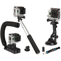 Sunpak Action-5 5-piece Action Camera Accessory Kit