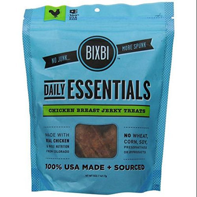 Organic Pet Superfood BIXBI Daily Essentials Chicken Breast Dog Jerky 5oz
