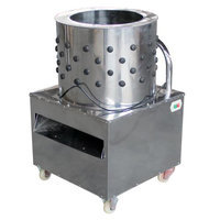 Furui FR-56 Chicken Pluckers Defeather Commercial Poultry Cleaning Machine 4-6 Bantams