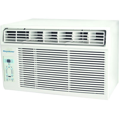 Keystone KSTAW10B Energy Star 10,000-BTU 115V Window-Mounted Air Conditioner with