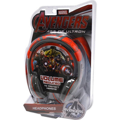 Marvel Avengers: Age of Ultron Youth Headphones by eKids AV-140AU. EX