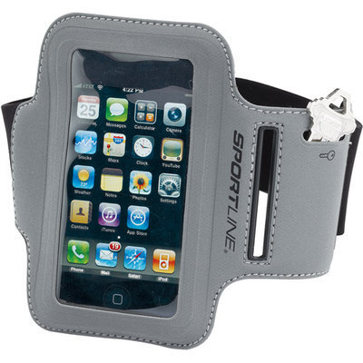 Sportline - 860 Reflective Sport Armband Designed For iPods Black