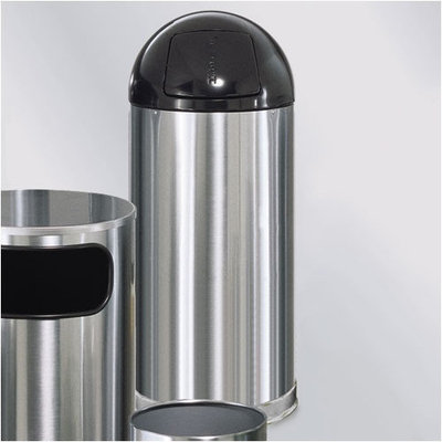 Rubbermaid European & Metallic Series Dome Top Receptacle