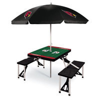 Picnic Time NFL Folding Picnic Table with Umbrella