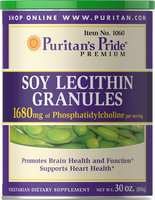 Puritan's Pride Soy Lecithin Granules 1680 mg-30 oz Granules