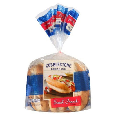 Flowers Foods Cobblestone Bread Co. Sweet French Rolls 18 oz 6 pk