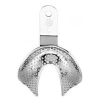 Osung D-TBE-08 Dental Impression Tray Edentulous Ni-Brass S LOWER