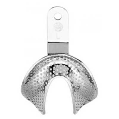 Osung D-TBE-08 Dental Impression Tray Edentulous Ni-Brass S LOWER