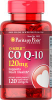 Puritan's Pride 2 Units of Co Q-10 120 mg-120-Softgels