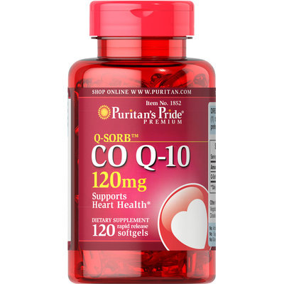 Puritan's Pride 2 Units of Co Q-10 120 mg-120-Softgels