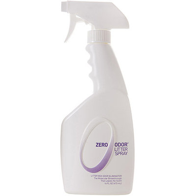 Zero Odor 16-Ounce Pet Litter Spray