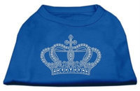 Ahi Rhinestone Crown Shirts Blue Lg (14)