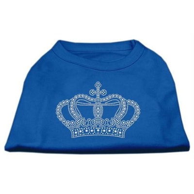 Ahi Rhinestone Crown Shirts Blue Lg (14)