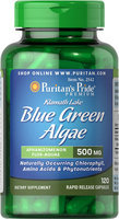 Puritan's Pride 2 Units of Klamath Lake Blue Green Algae 500 mg-120-Capsules