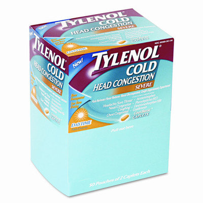 Tylenol Cold Head Congestion Severe, Daytime Non-Drowsy