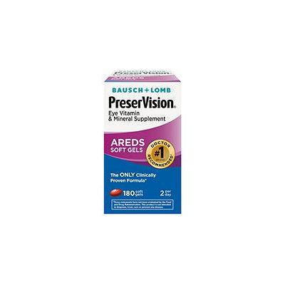 Bausch & Lomb Eye Vitamin Supplement-180ct