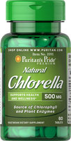 Puritan's Pride 2 Units of Natural Chinese Chlorella 500 mg