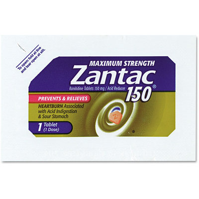 Acme Furniture Acme First Aid Kits Maximum Strength 150mg Acid Reducer, 1 per Pack