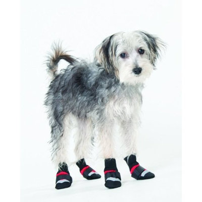 Fashion Pet Lookin Good Extreme All Weather Boots for Dogs, X-Small, Red
