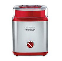 Cuisinart Pure Indulgence 2 Qt. Frozen Yogurt-Sorbet & Ice Cream Maker - Red