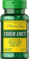 Puritan's Pride 2 Units of Fiber Diet-120-Tablets