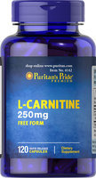 Puritan's Pride 2 Units of L-Carnitine 250 mg-120-Capsules