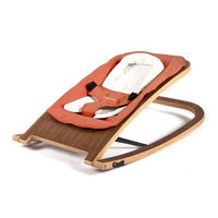 Baby Home Usa Inc babyhome Wave Rocker in Walnut/Clay