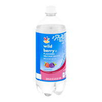 Ahold Flavored Seltzer Water Wild Berry