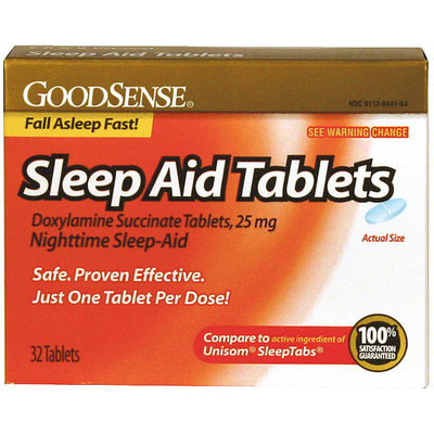 Good Sense Sleep Aid Tablets, 25 mg, 32 ea