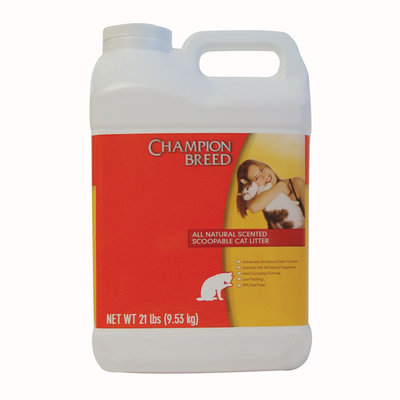 Kmart Corporation Champion Breed Natural Scent Cat Litter Jug - 21 Pounds