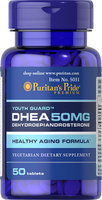 Puritan's Pride 2 Units of DHEA 50 mg-50-Tablets