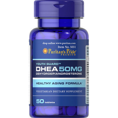 Puritan's Pride 2 Units of DHEA 50 mg-50-Tablets