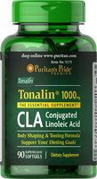 Puritan's Pride CLA 1000 mg Tonalin-90 Softgels