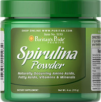 Puritan's Pride 2 Units of Spirulina Powder-4 oz-Powder
