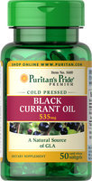 Puritan's Pride 2 Units of Black Currant Oil 535 mg-50-Softgels
