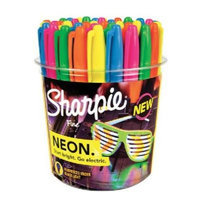 Sharpie SN1875609D Neon Permanent Marker 36-Piece Display