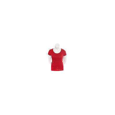 Architect Solid Scoop Neck Tee S, Peaches And Cream