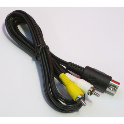 Composite AV Cable for Sega Genesis by Mars Devices