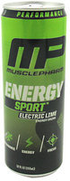 Muscle Pharm 4820165 12 oz. Energy Sport Drink Lime 12 Per Case
