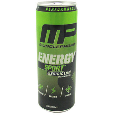 Muscle Pharm 4820165 12 oz. Energy Sport Drink Lime 12 Per Case