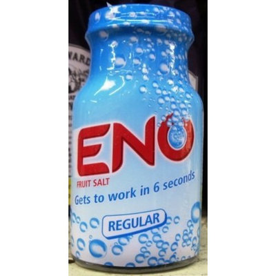 6-PAK - Sparkling ENO - Fruit Salt - Fast Effective Relief from Stomach Upset - 150G each
