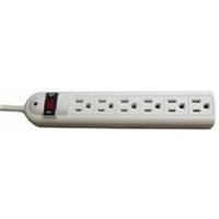Morris Products 89034 6 Outlet Power Strip Surge Protector 12 Ft. 270 Joules