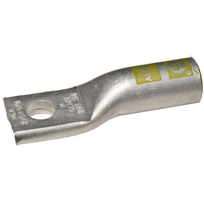 Morris Products MLA400-1/2 Aluminum Long Barrel One Hole Compression Lugs in Green
